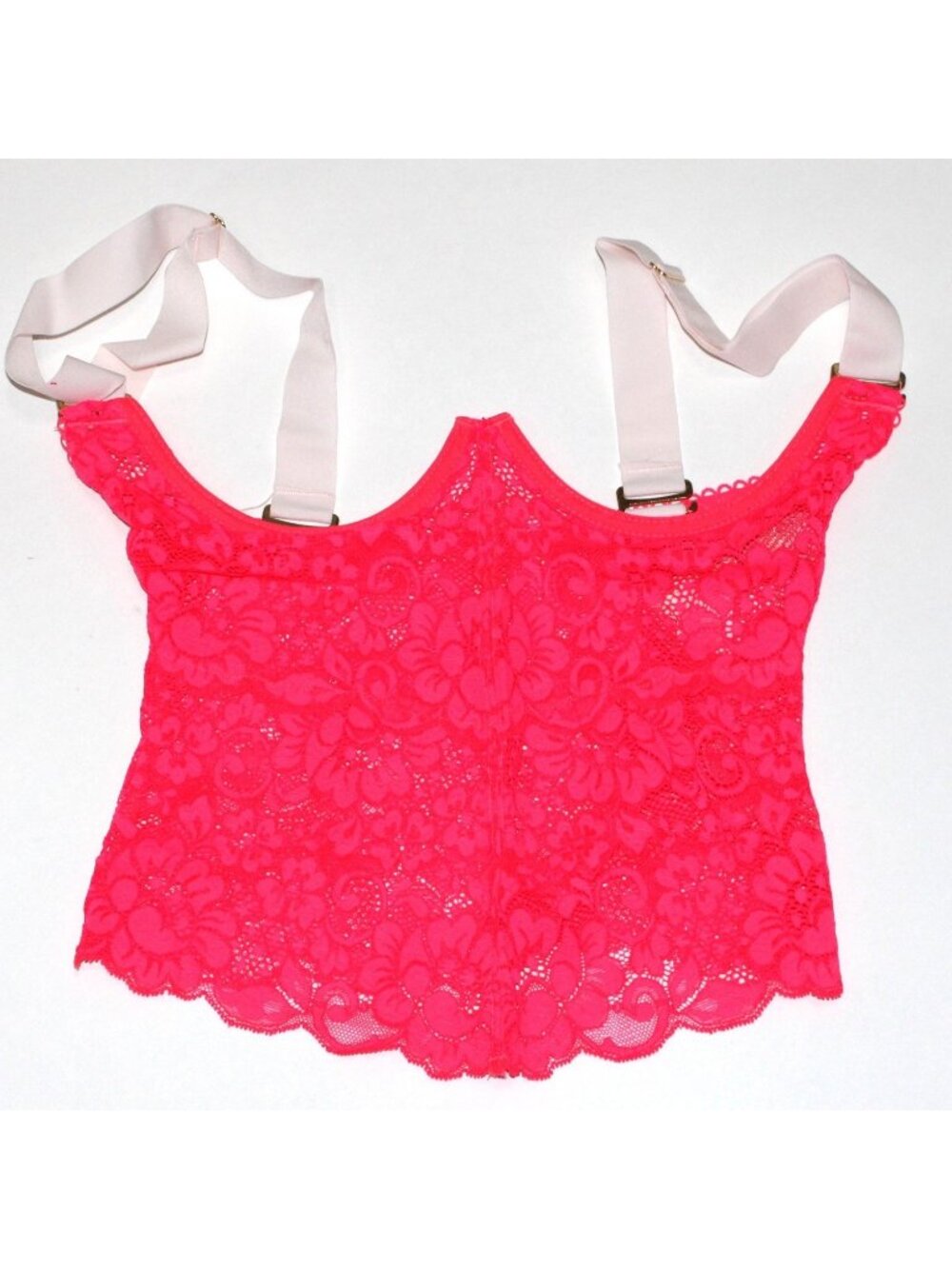 Free People HAH Revolve Bust A Move Bustier Lava Pink Extra XS NWT #70200